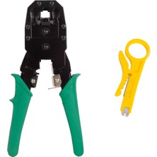 Powermaster PM-315 RJ45-RJ12-RJ11 3lü Soket Sıkma Pensesi