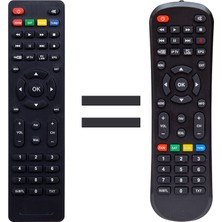 Weko Kr Redlıne TS-100 Hd ve T Serisi Youtube Tuşlu Hd Uydu Kumanda (3444=3447=34271=13281=16611)