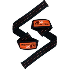 Dex Supports Pro Lifting Straps  Padded 2’li Paket Turuncu