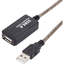 Powermaster PM-4952 USB 2.0 30 Metre USB Uzatma Kablosu
