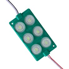 Powermaster Modül LED 24V 3W Yeşil 75X40 mm 3030