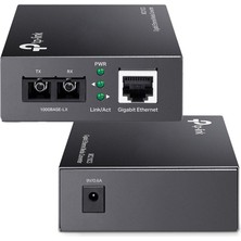 TP-Link MC210CS GIGABIT SINGLE MODE ETHERNET MEDYA DÖNÜŞTÜRÜCÜ