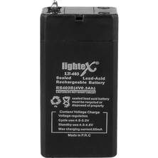 Lıghtex LT-403 4.2 Volt - 0.3 Amper Akü