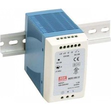 Mean Well  MDR-100-24 96W 24VDC 4A Ray Montaj Güç Kaynağı