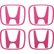 Ipg Honda Accord Civic Crv Crz Ridgeline Odyssey Için Jant Logosu Sticker Set (Logo :2.25 Inch (5.71 Cm) / Jant Kapak Çapı: 2.75 Inch) (Açıklamayı Okuyunuz)