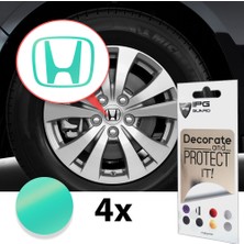 Ipg Honda Accord Civic Crv Crz Ridgeline Odyssey Için Jant Logosu Sticker Set (Logo :2.25 Inch (5.71 Cm) / Jant Kapak Çapı: 2.75 Inch) (Açıklamayı Okuyunuz)