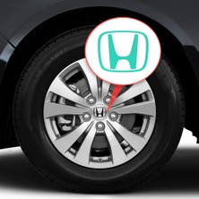 Ipg Honda Accord Civic Crv Crz Ridgeline Odyssey Için Jant Logosu Sticker Set (Logo :2.25 Inch (5.71 Cm) / Jant Kapak Çapı: 2.75 Inch) (Açıklamayı Okuyunuz)