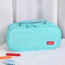 Moonshop Öğrenci Kanvas Kalem Çantası Büyük Kapasiteli (Yurt Dışından)