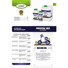 Gmt Provital Mix 20 Lt ( Sıvı Mikro Bitki Besin Maddeleri Karışımı )