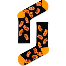 Carnaval Socks Sosisli Desenli Eğlenceli Renkli Çorap
