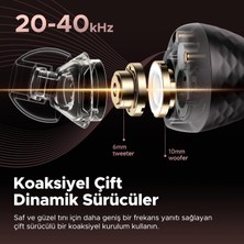 Soundpeats Engine 4 Çift Cihaz Destekli Hi-Res Sertifikalı 5.3 Bluetooth Kulaklık