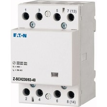 Eaton 248856 Z-SCH230-63-40 Ray Tipi Kontaktör 63A 230V,- F Kontaktör