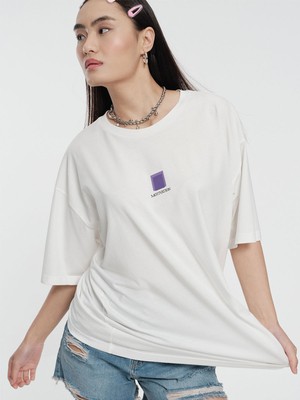 Loft Oversize Bayan Tshirt K.kol