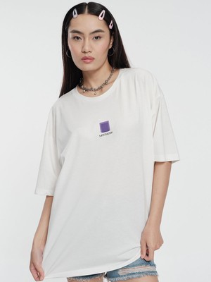 Loft Oversize Bayan Tshirt K.kol