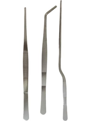 Epinox 3'Lü Cımbız Set (Dekor, Şef, Düz Dekor)