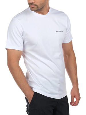 Columbia Csc Basic Logo™ Shirt Erkek Tişört Beyaz