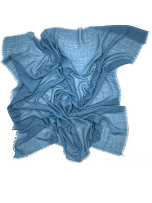 Naz İpek Flamlı Pamuklu Yazma Eşarp 100X100CM