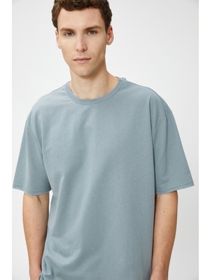 Koton Basic Tişört Bisiklet Yaka Kısa Kollu Pamuklu