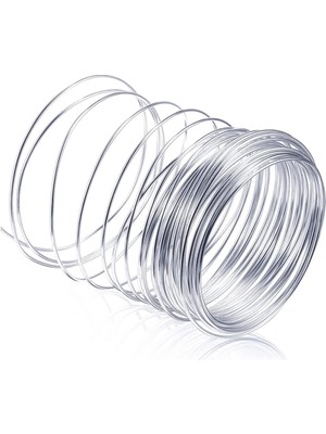 Limmy Alüminyum Tel 1 mm El Işi Takı Aksesuar Alüminyum Teli- 1 Adet