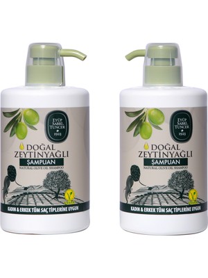Eyüp Sabri Tuncer Doğal Zeytinyağlı Vegan Şampuan 700 ml Besleyici Etki ile Tüm Saçlar İçin