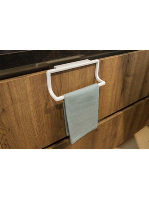 Morlimon Havluluk Askısı - Beyaz