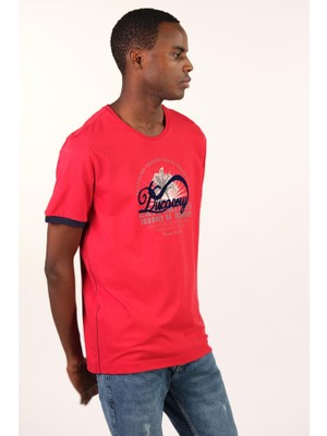 Ar-ma Erkek Büyük Beden Bisiklet Yaka Tişört Y22374868201