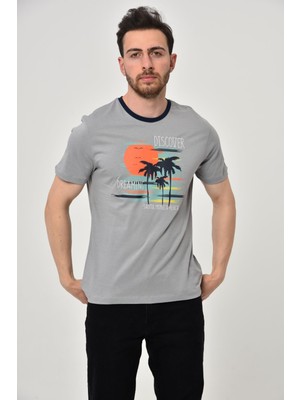 Ar-ma Erkek Bisiklet Yaka Tişört Y22344402701