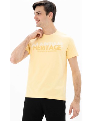 Ar-ma Erkek Slim Fit Bisiklet Yaka Tişört Y25344452201