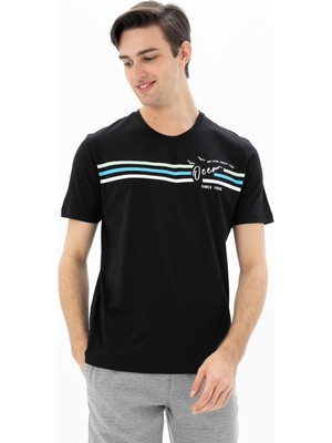 Ar-ma Erkek Büyük Beden Bisiklet Yaka Tişört Y25344869901