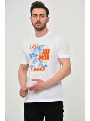 Ar-ma Erkek Bisiklet Yaka Tişört Y22344402501