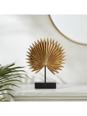 Karaca Home Palm Biblo 29X8X34.5 cm Gold