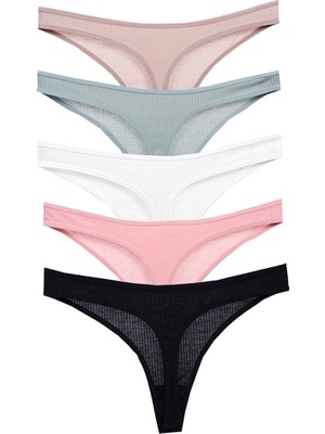 Vanilya Secret Pamuk Tanga 5'li Paket