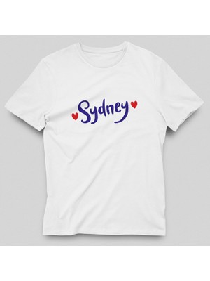 Prospettiva Erkek Beyaz Sydney / Sıdney Symbol T-Shırt