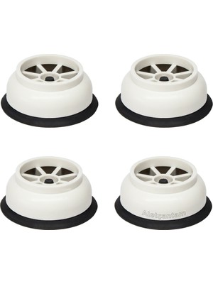 Alet Çantam Çamaşır Bulaşık Makine Buzdolabı Kaydırmaz Vantuz Ayağı Titreşim Sarsıntı Önleyici Yükseltici Ayak Seti