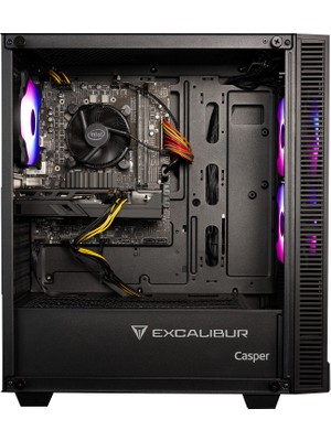 Casper Excalibur E65H.124F-8V50X-0FC Intel Core i5-12400F 8GB RAM 500GB NVME SSD RTX 3050 Freedos