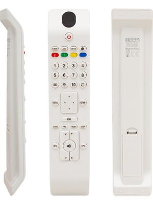 Weko Uzaktan Kumanda RC3902 RM-L220W Beyaz Vestel Uyumlu LCD-LED TV Kontrol Cihazı