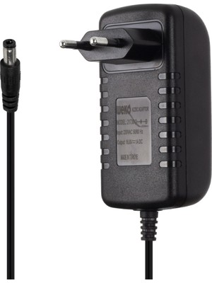 Weko 16.8 Volt - 1 Amper 5.5*2.5 Uçlu Kırmızı Yeşil Ledli Priz Tipi Şarj Adaptörü