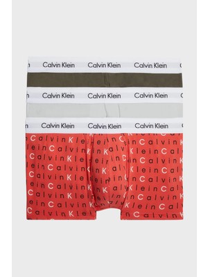 Calvin Klein Pamuklu Esnek 3 Pack Boxer 0000U2664GCA5 Erkek Boxer 0000U2664G Ca5