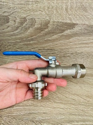 Renk Yapı Rüyası Hobi Bahçesi İçin Bahçe Musluğu Üç Ceyrek Parmak Hortum Takmak İçin Uygun Bağlantı Aparatı