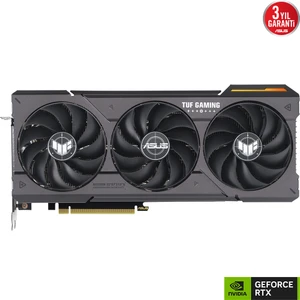 GEFORCE TUF RTX 4060 TI 8GB 128bit GDDR6 2655MHz OC  HDMI 3xDP RGB (TUF-RTX4060TI-O8G-GAMING) DLSS3 EKRAN KARTI