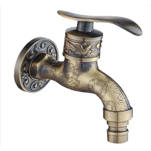 Vintage Fetter Duvara Monte Dekoratif Bahçe Lavabo Bataryası (Yurt Dışından)