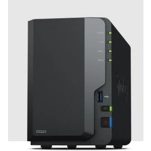 DS223 (2x3.5''/2.5'') 2 HDD Yuvalı Tower NAS Ünitesi