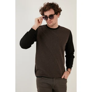 Pamuklu Regular Fit Bisiklet Yaka Sweat Erkek Sweat 5905041