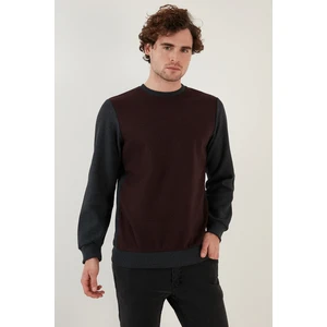 Pamuklu Regular Fit Bisiklet Yaka Sweat Erkek Sweat 5905041