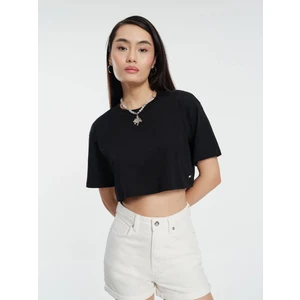 Loose Crop Kadın Tshirt K.kol