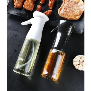 Keyfi Sepet Sprey Yağdanlık Sıvı Yağ Spreyi Yağlık Air Fryer'da Yağ Tasarruf Edin Zeytinyağı Için Uygun 230 ml