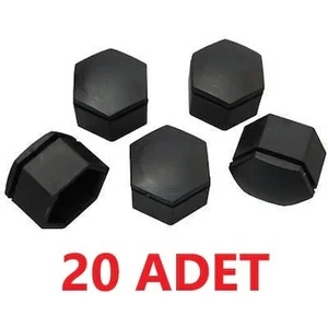 Opel Astra H Siyah Bijon Kapağı 17x23mm (20 Adet)