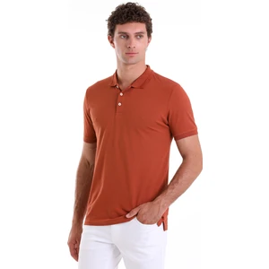 Tarcin Comfort Fit Düz 100% Pamuk Polo Yaka Polo Yaka Tişört