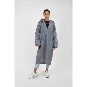 Kapüşonlu Çıtçıtlı Yağmurluk ve Rüzgarlık