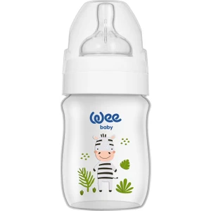 Wee Baby Safari Biberon 150 ml Gri Zebra